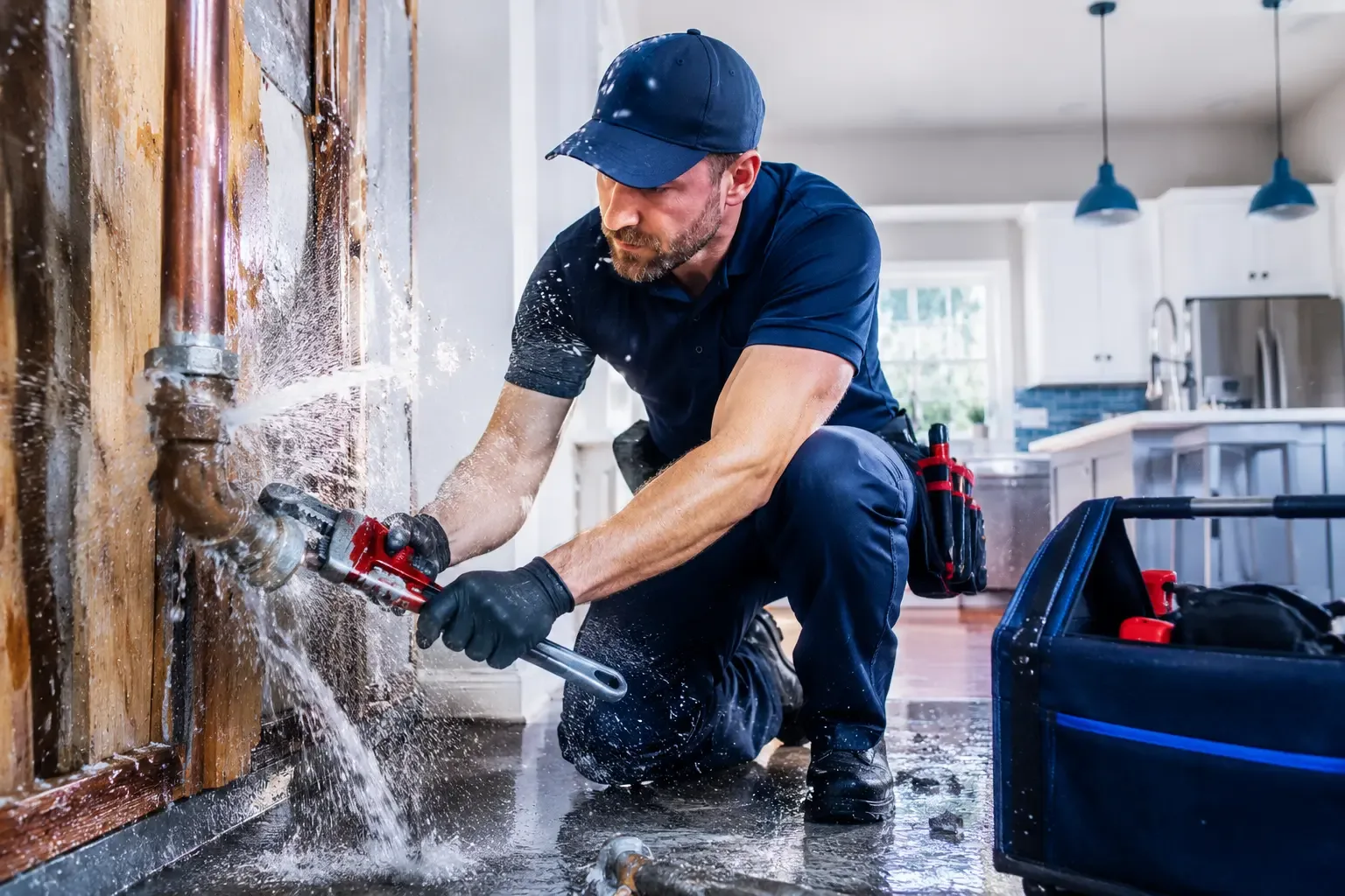Local emergency pipe repair professionals in Pontiac, MI